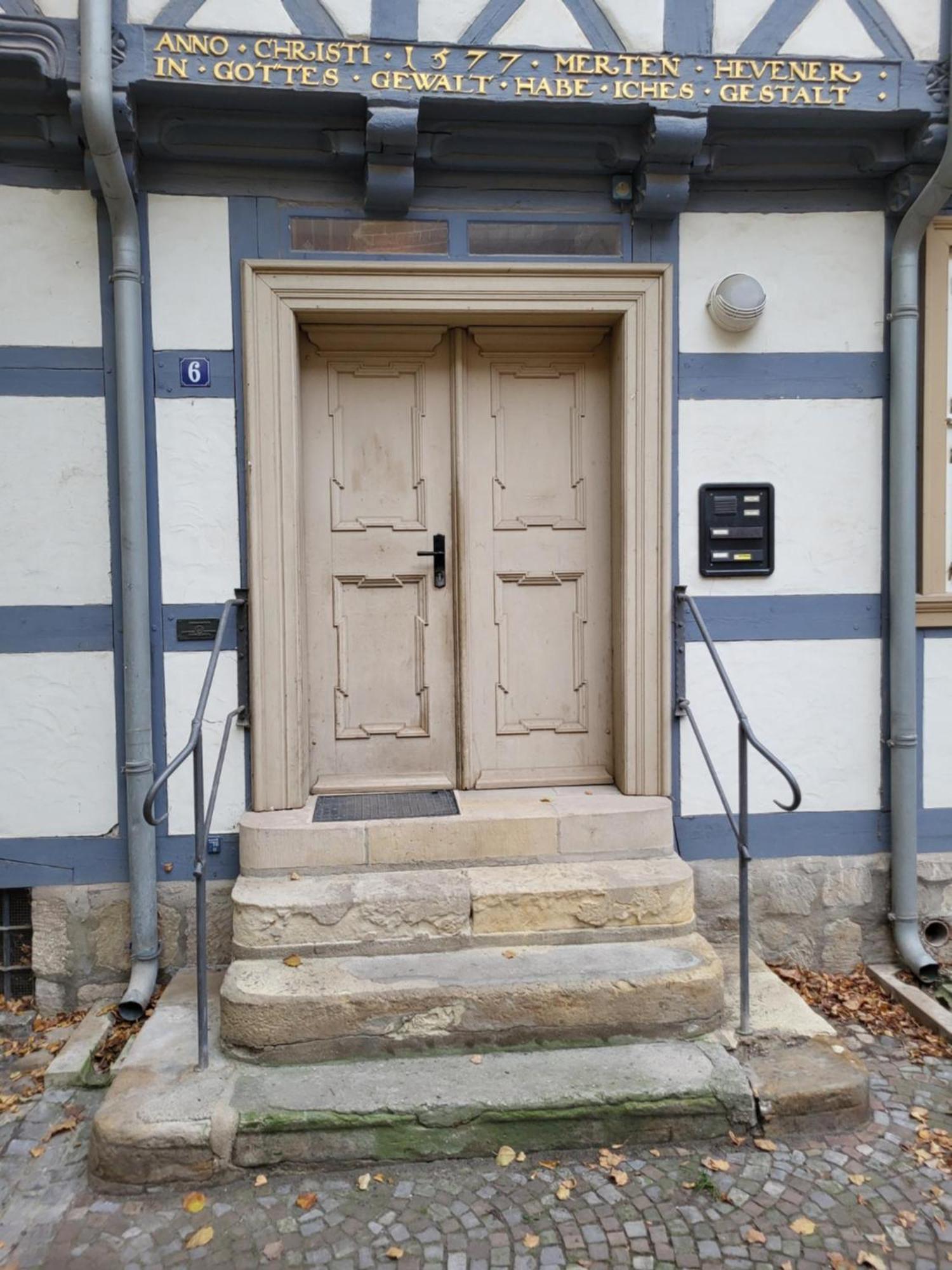Anno 1577 - Marktkirchhof 6 Quedlinburg Kültér fotó